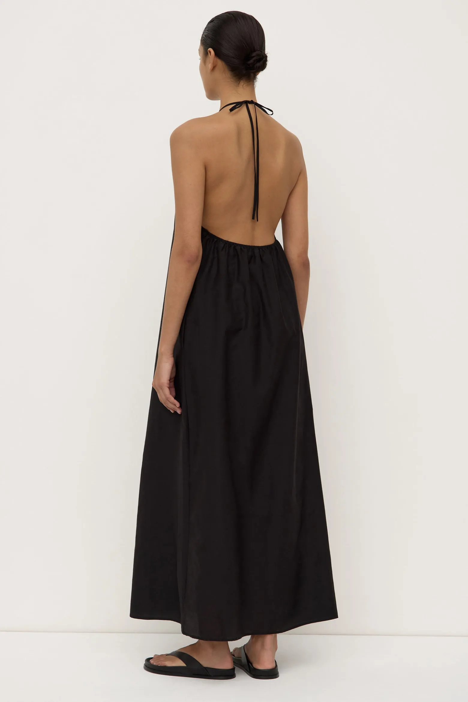 Addison Halter Maxi Dress