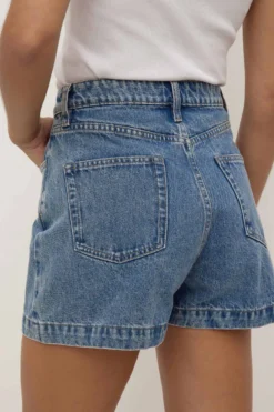 Boxy Denim Short