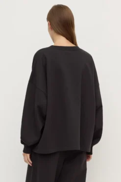 Brushed Cotton Lounge Sweater