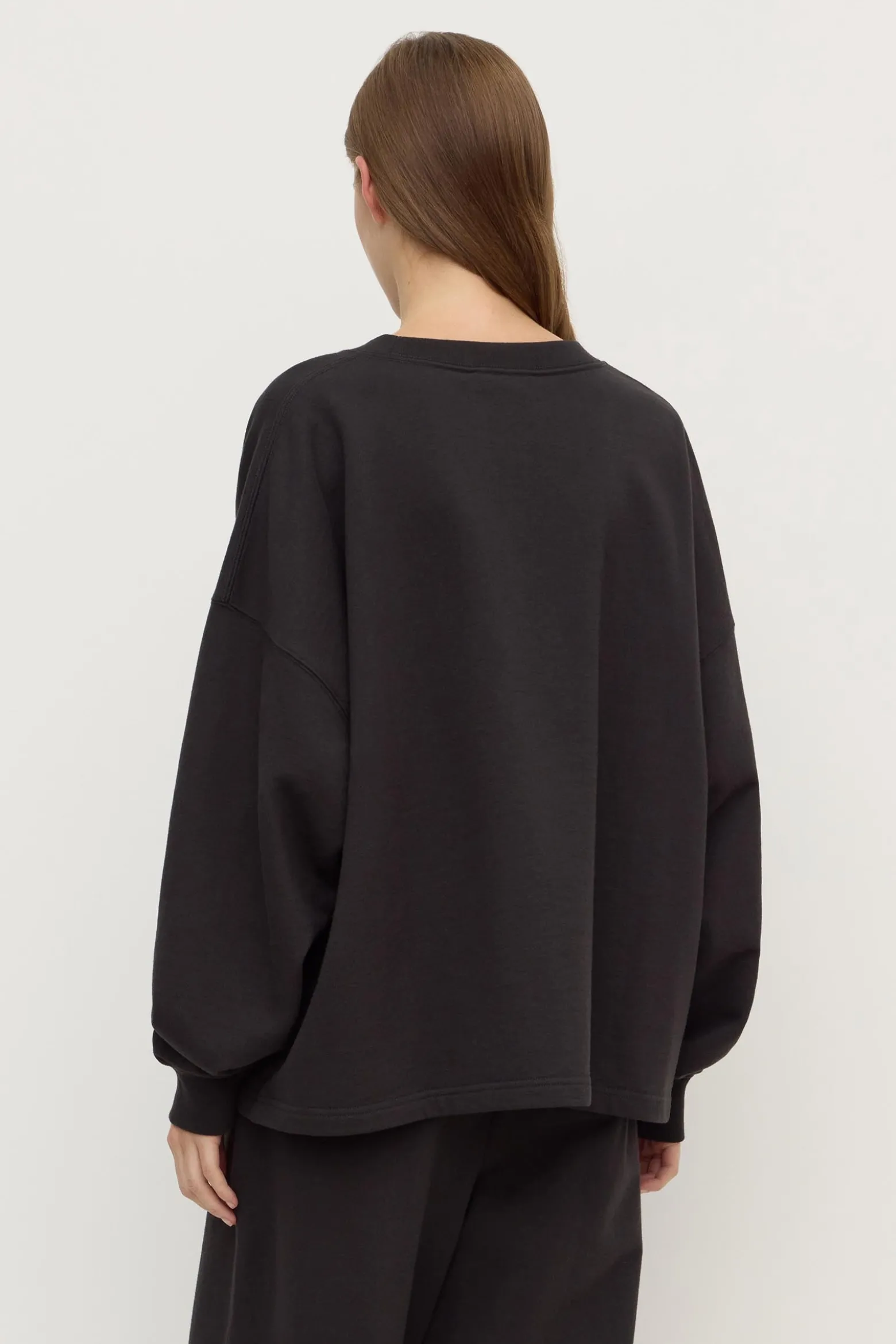 Brushed Cotton Lounge Sweater