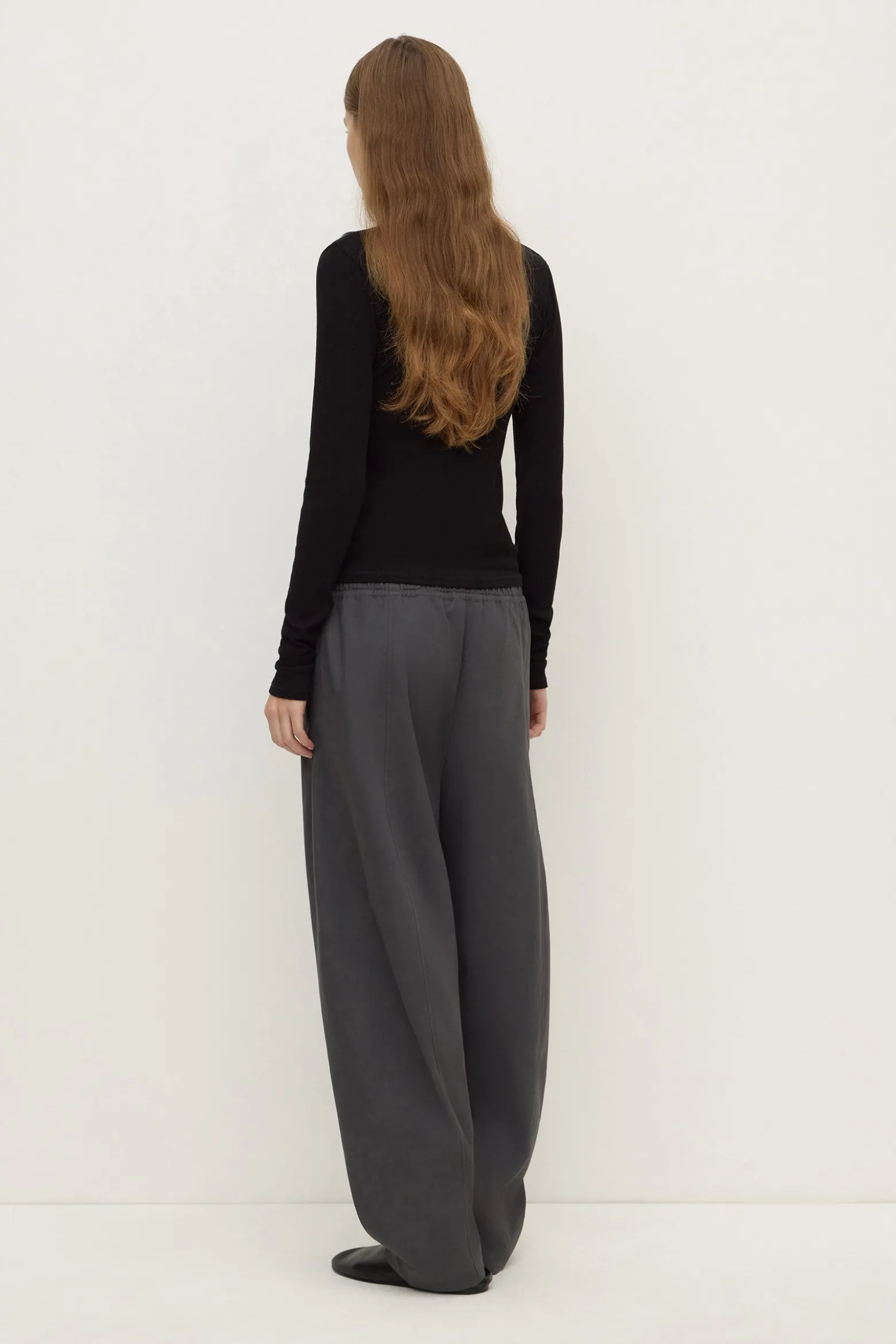 Brynn Brushed Cotton Twill Pant