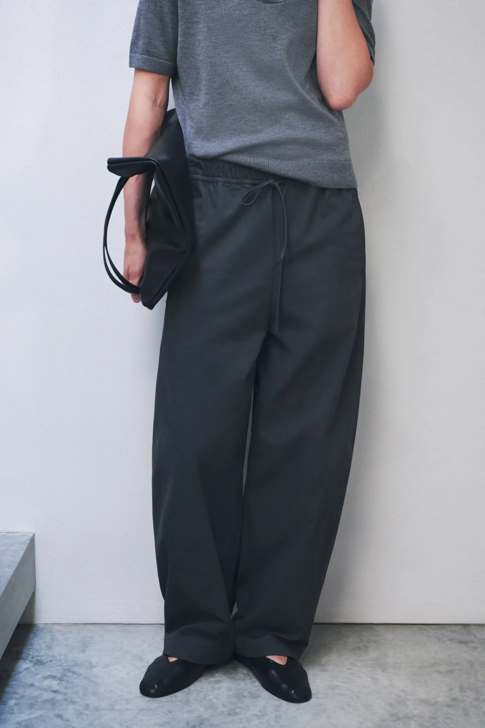 Brynn Brushed Cotton Twill Pant