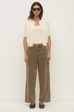 Carina Merino Wool Short Sleeve Cardigan