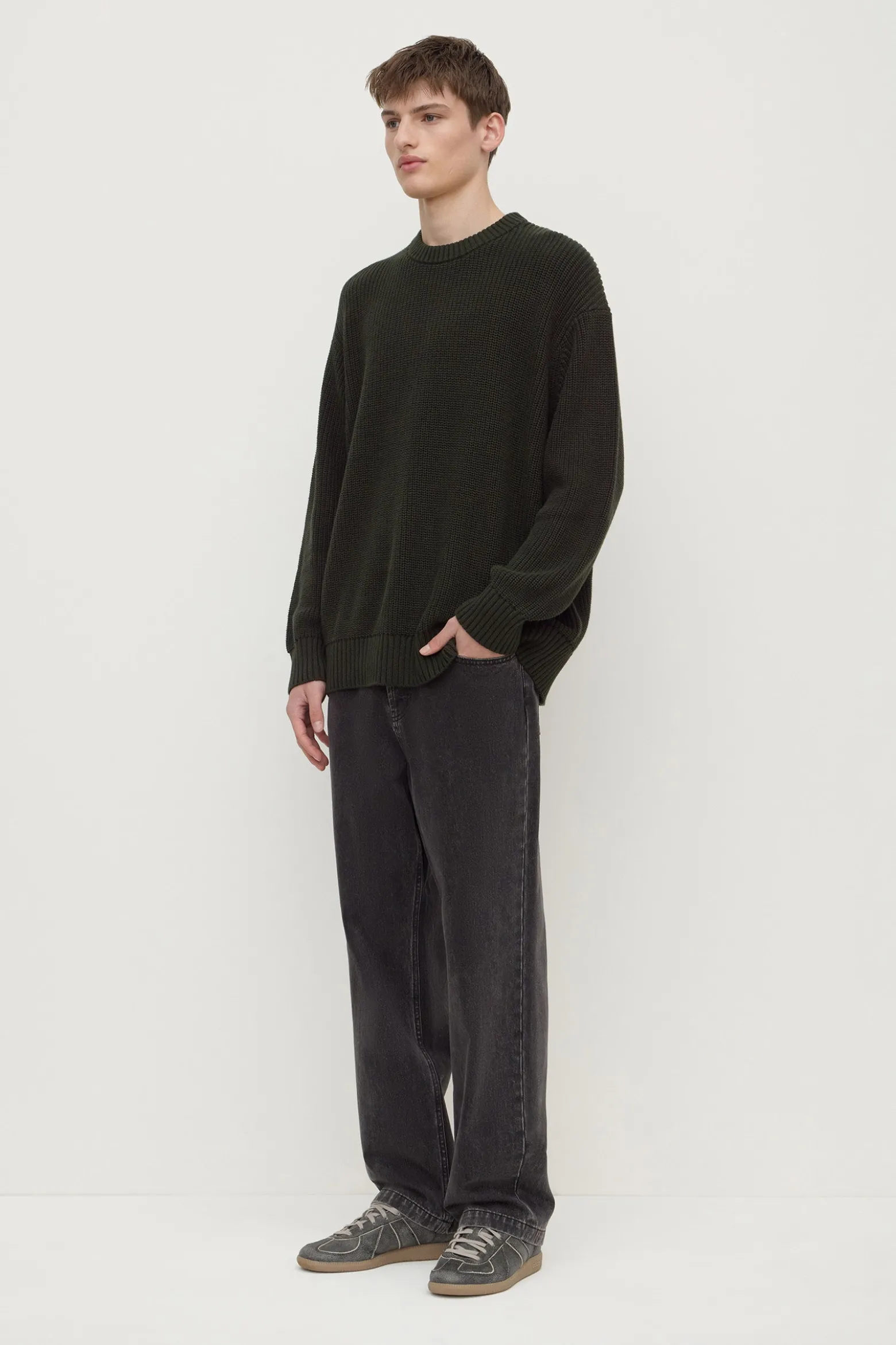 Carson Cotton Rib Knit