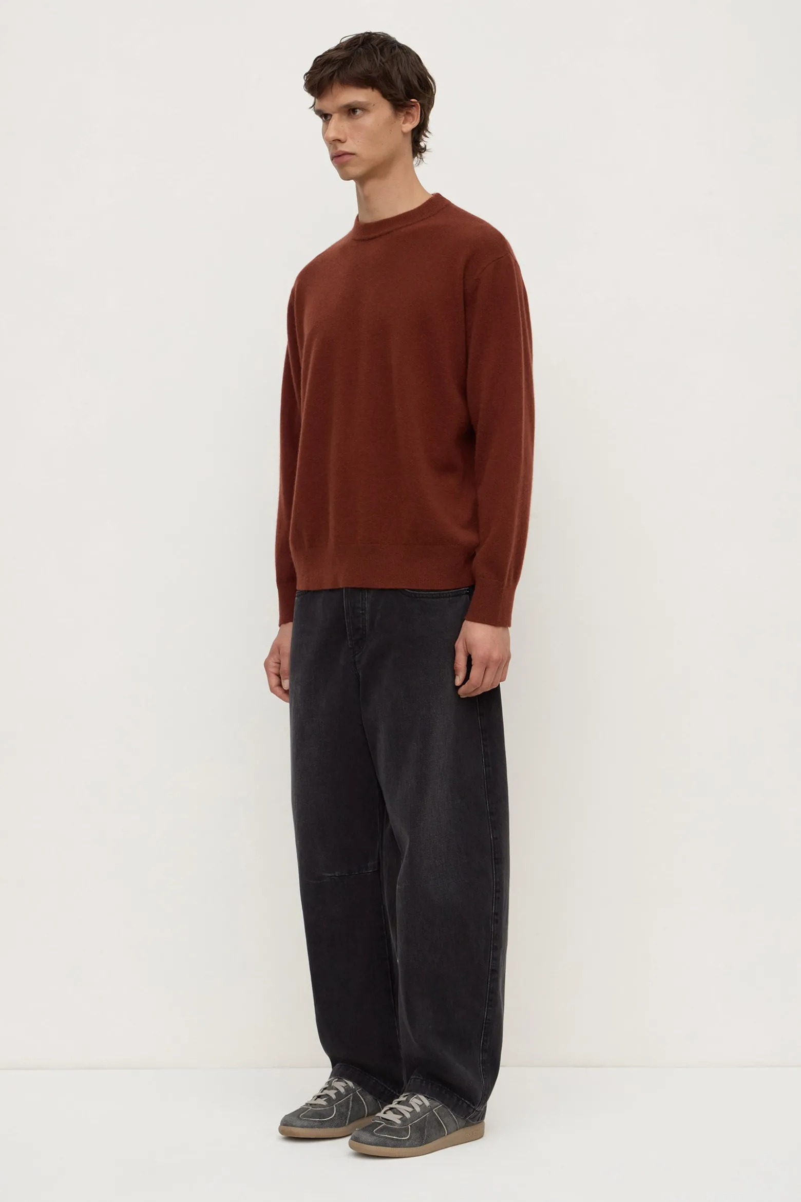 Cashmere Crew Neck Knit
