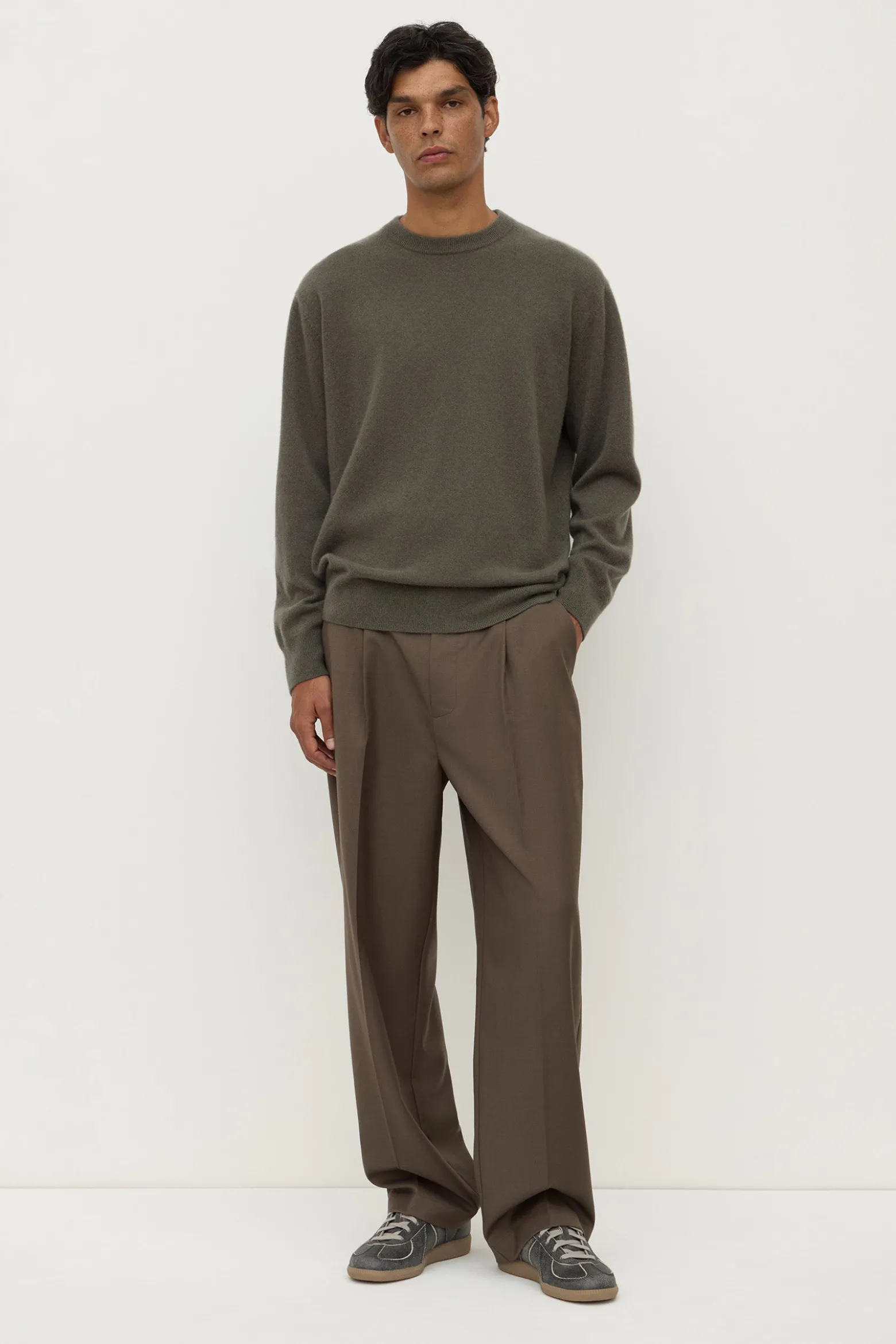 Cashmere Crew Neck Knit