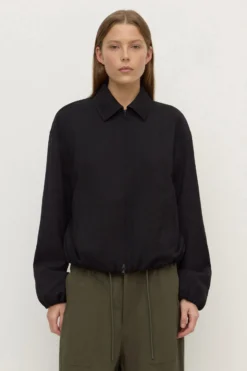 Danielle Wool Bomber Jacket