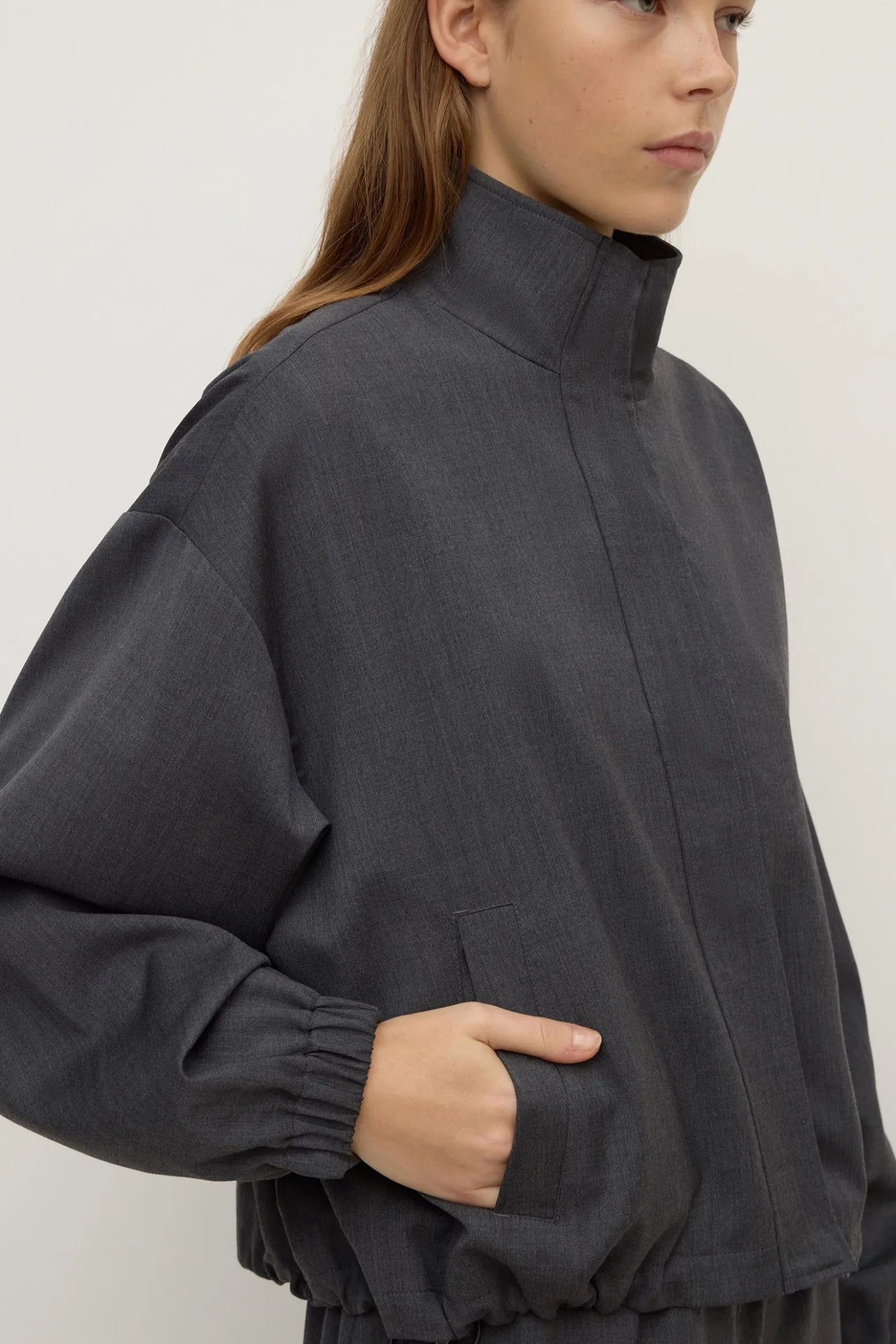 Dani Wool Drawcord Jacket