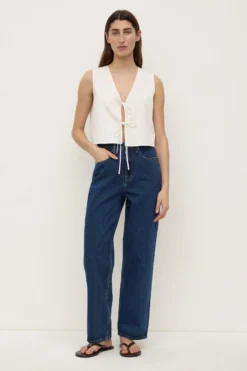 Emmy Tie Front Top