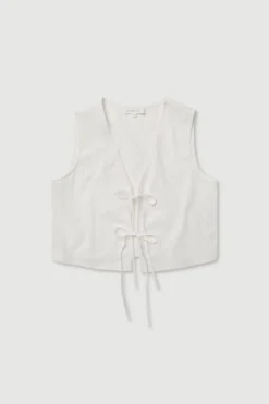 Emmy Tie Front Top