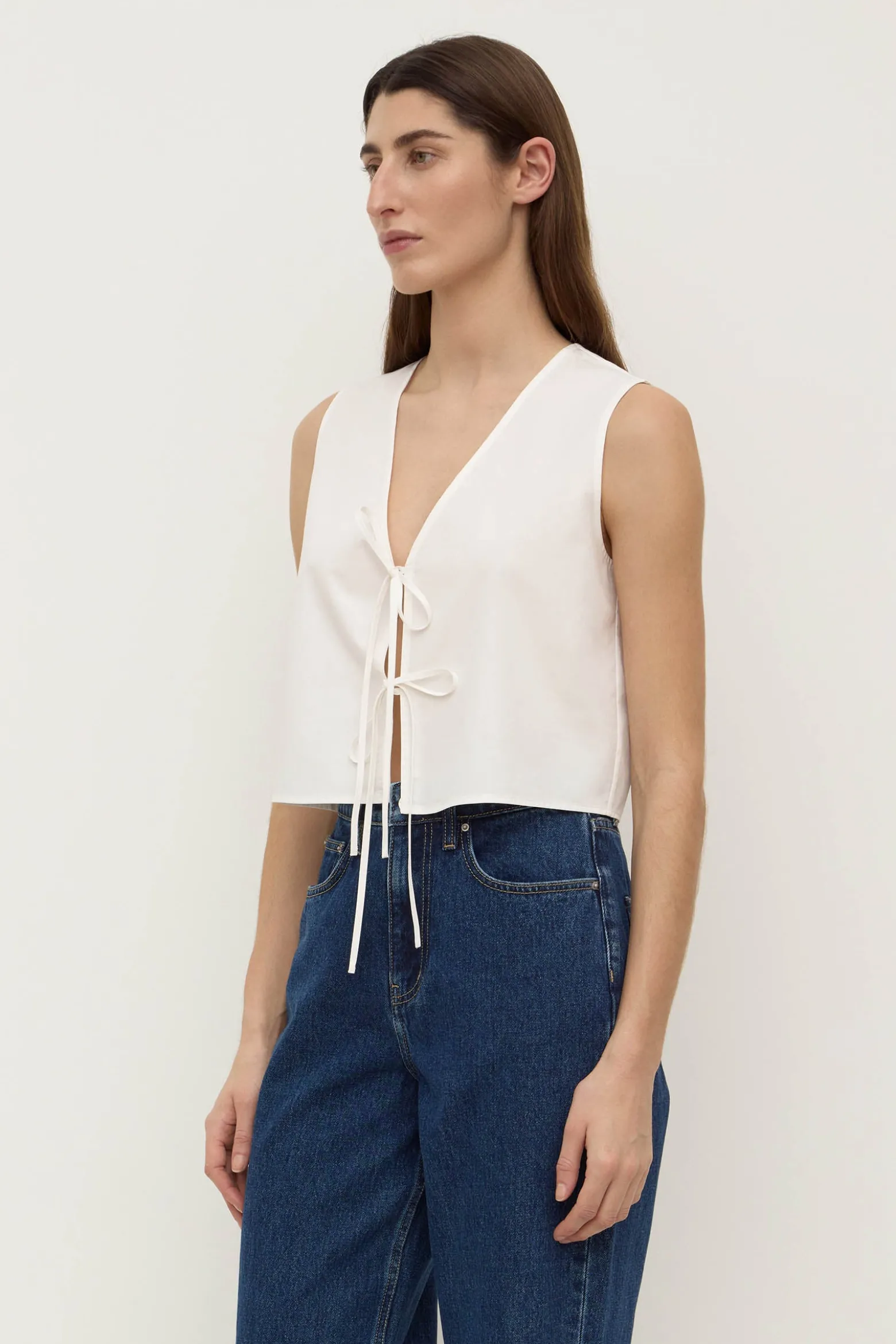 Emmy Tie Front Top