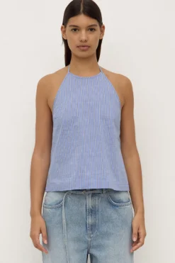 Erina Stripe Halter Top