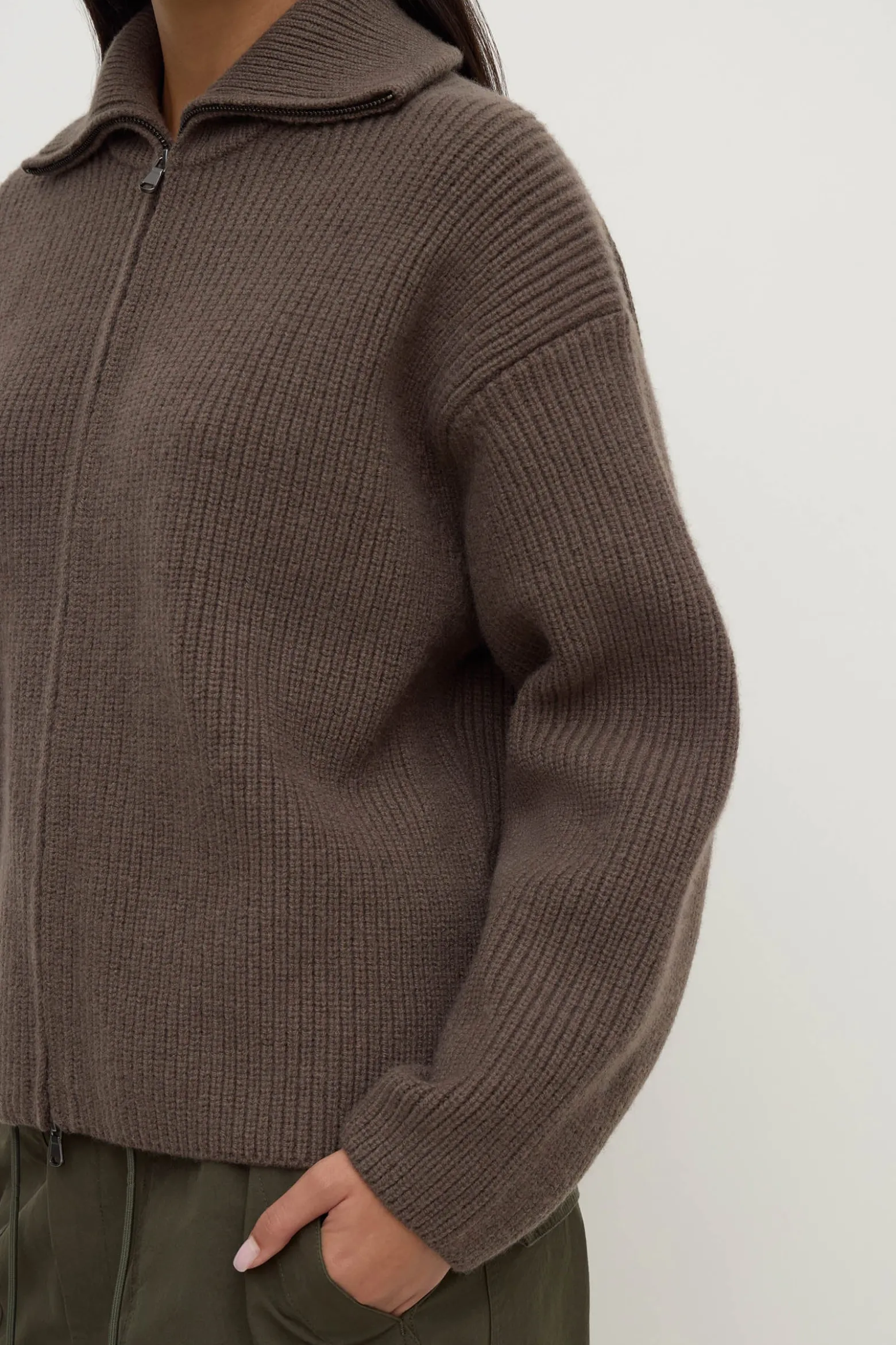 Esther Zip Through Sweater
