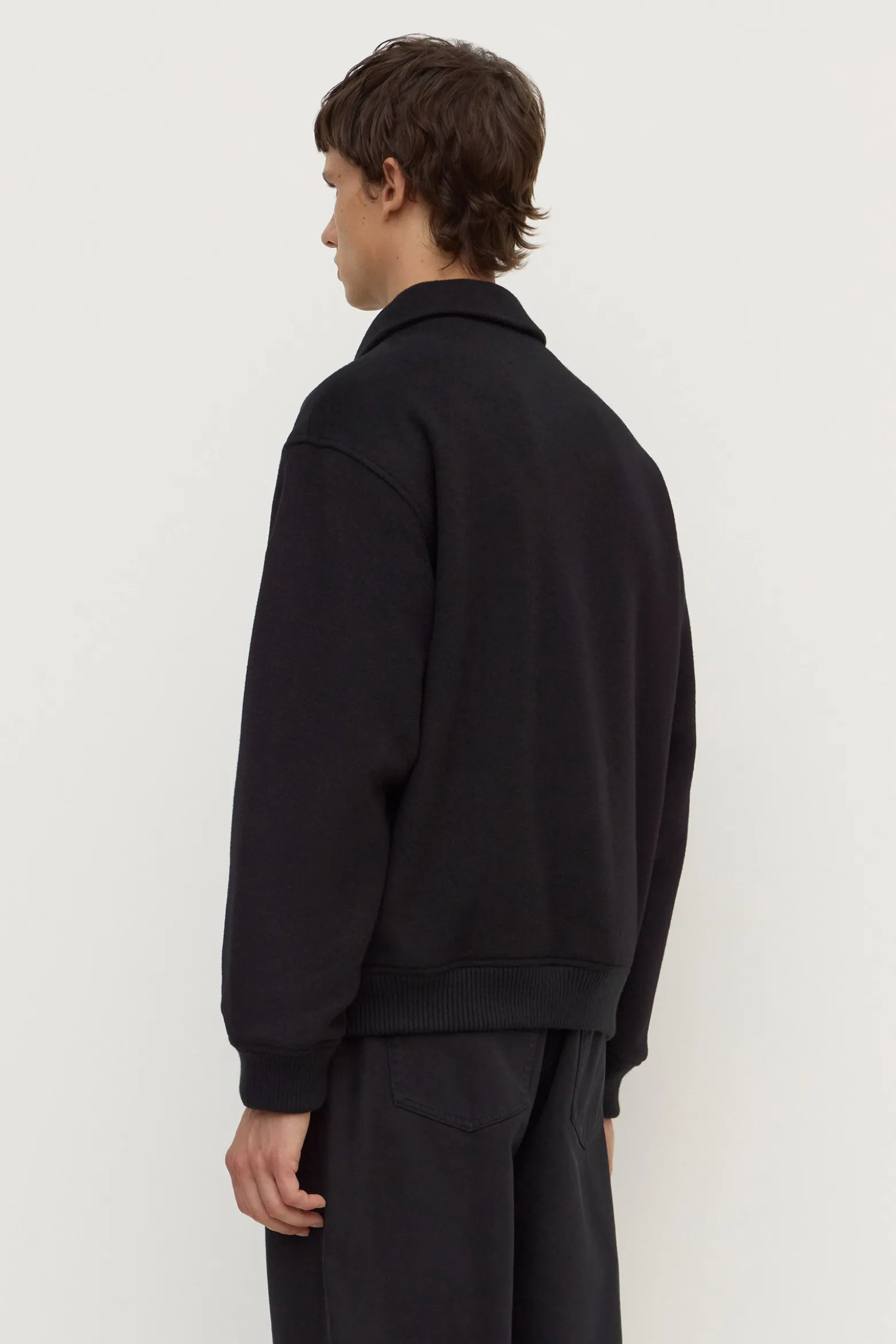Harrington Wool Bomber Jacket