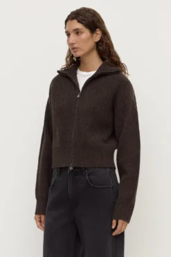 Kaia Wool Zip Sweater