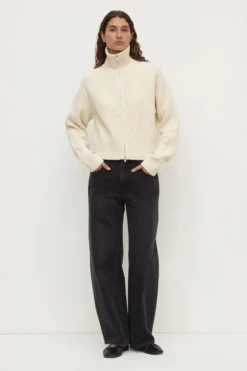Kaia Wool Zip Sweater