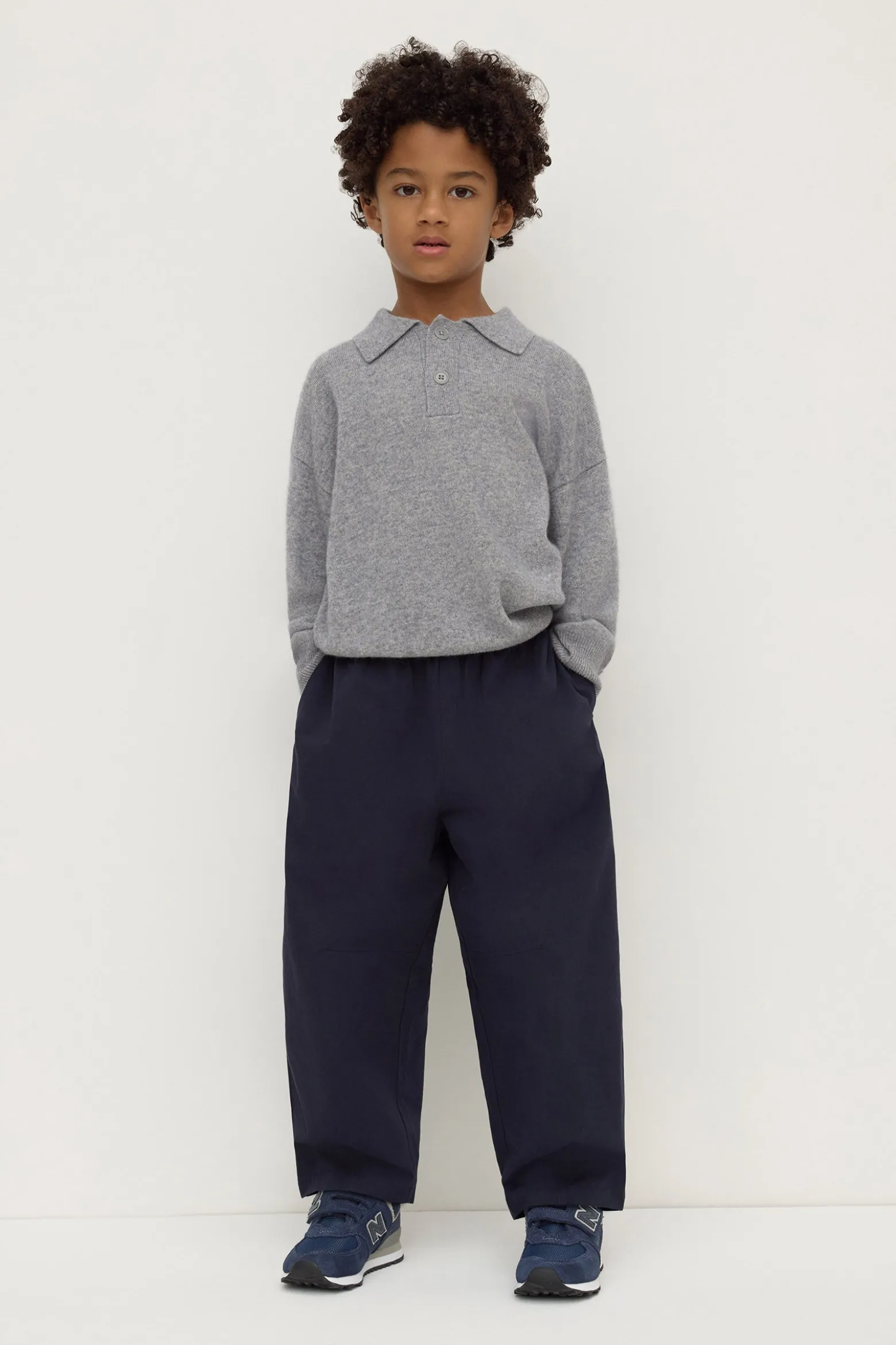 Kids Cashmere Polo