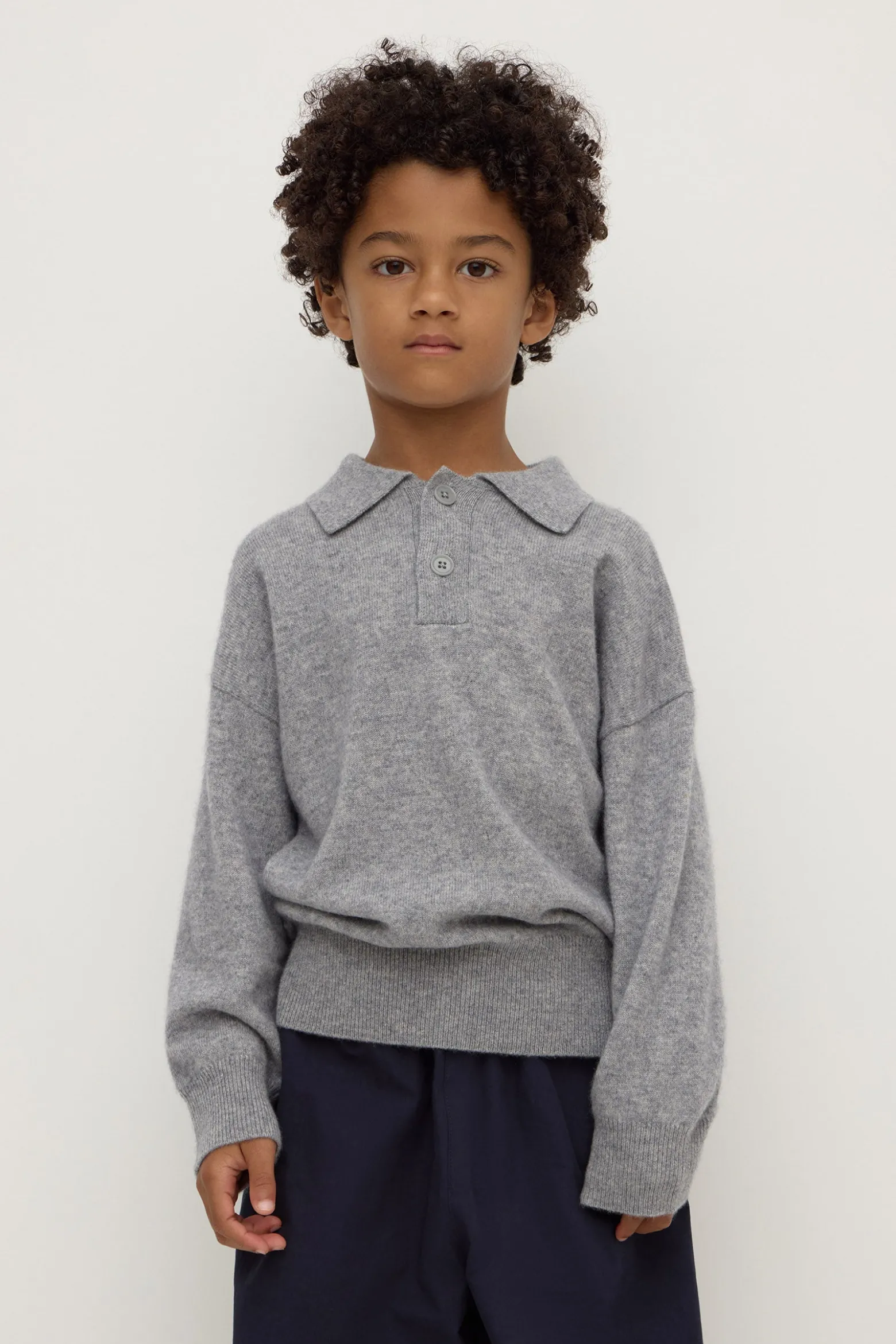 Kids Cashmere Polo