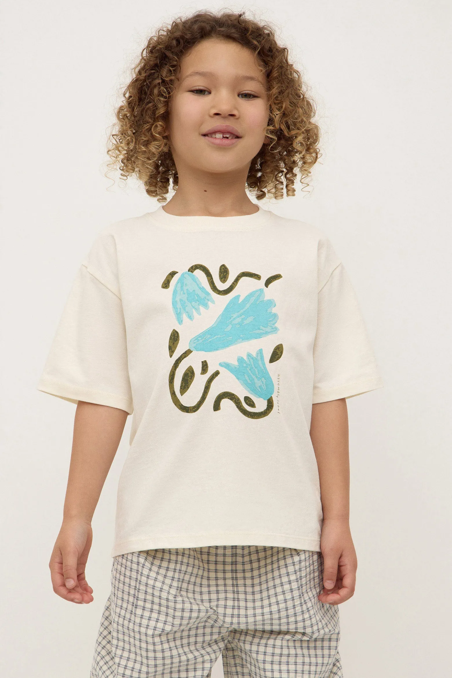 Kids Deco Flower Tee