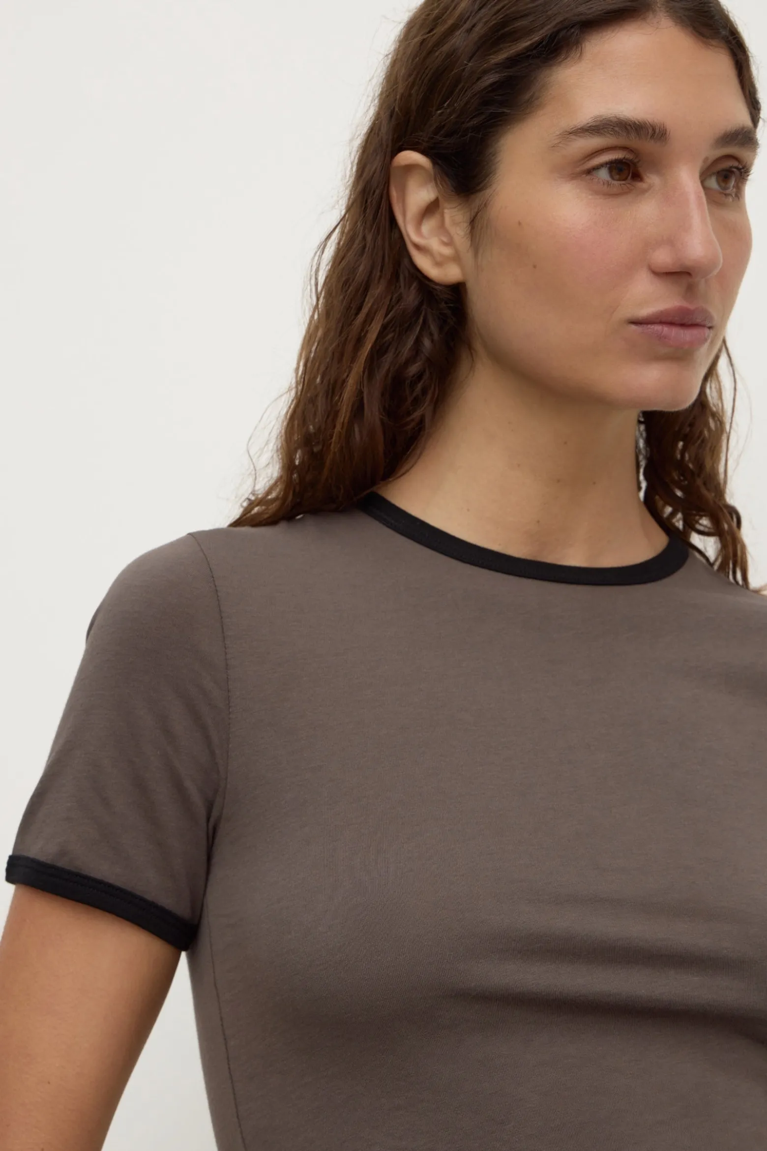 Kourt Contrast Bind Tee