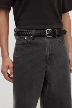 Leather Braided Belt