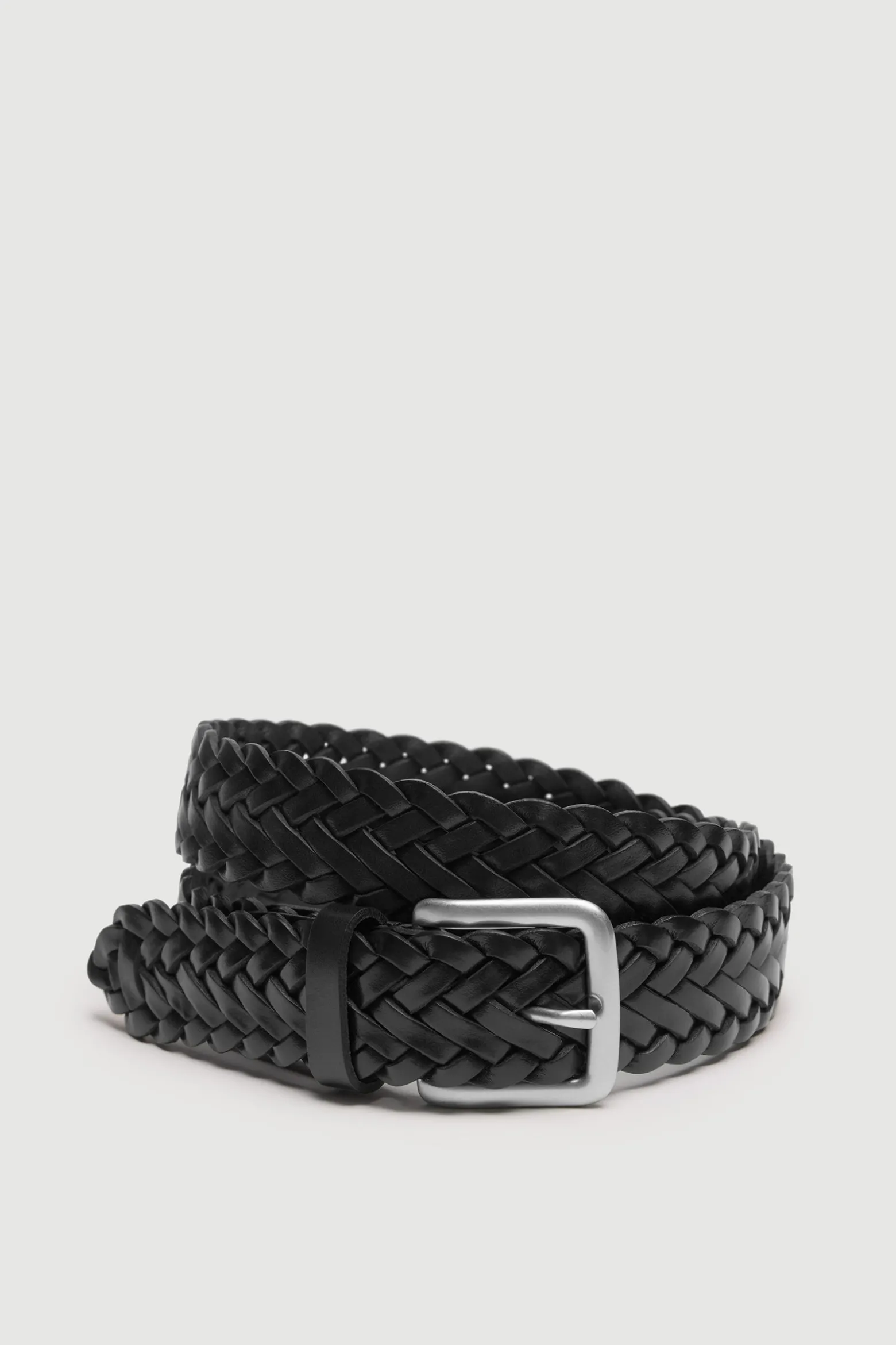 Leather Braided Belt