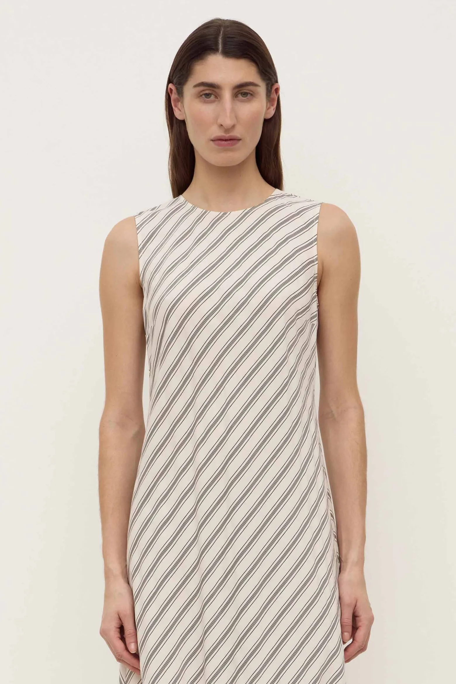 Lenny Stripe Midi Dress