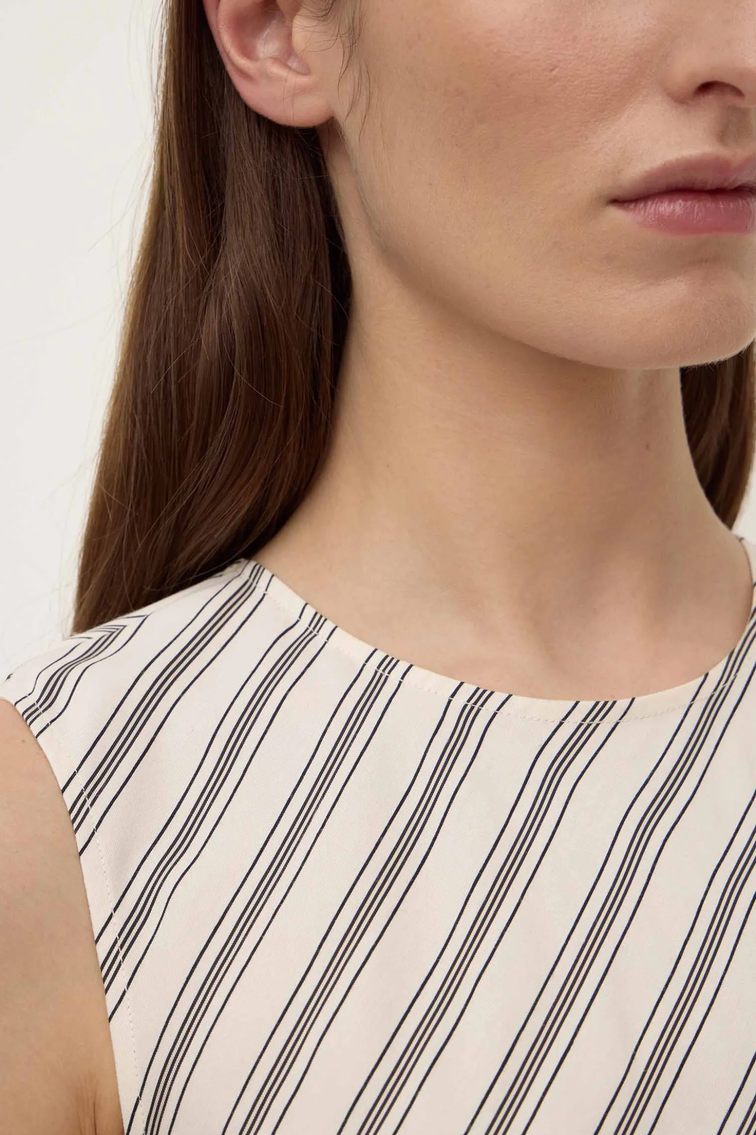 Lenny Stripe Midi Dress