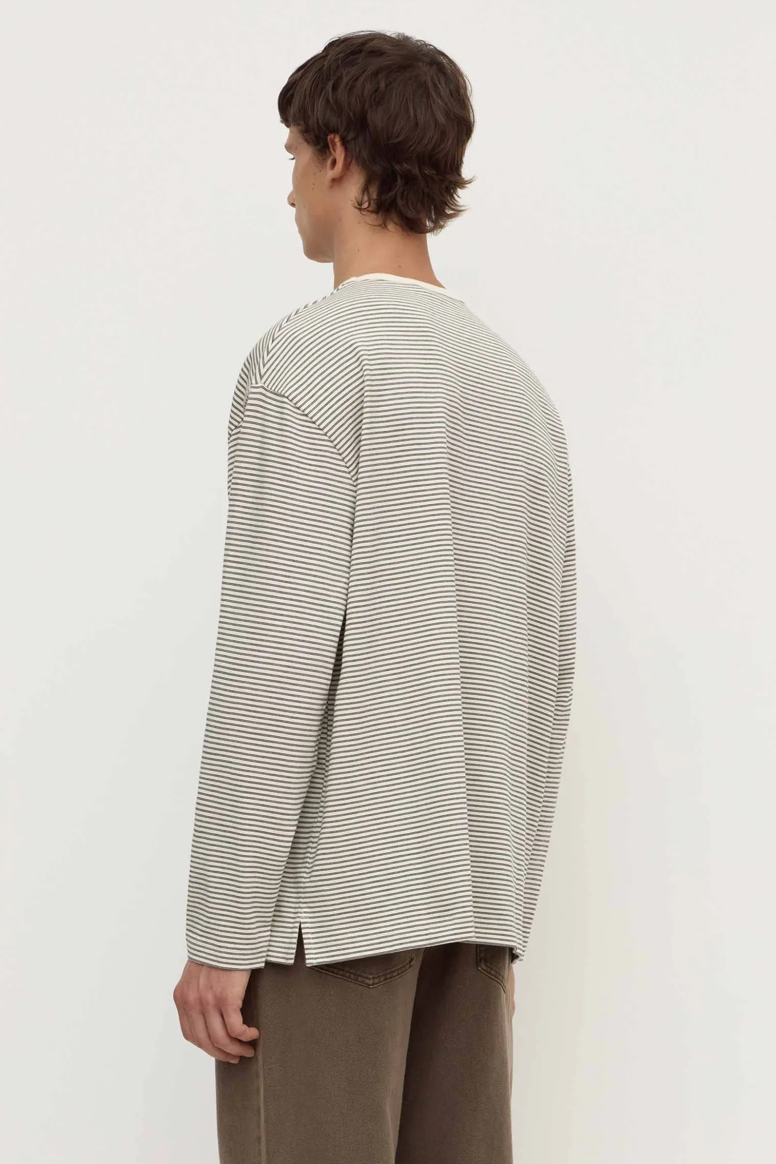 Malone Stripe Long Sleeve Tee