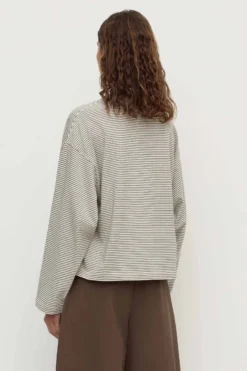 Malone Stripe Wide Sleeve Tee