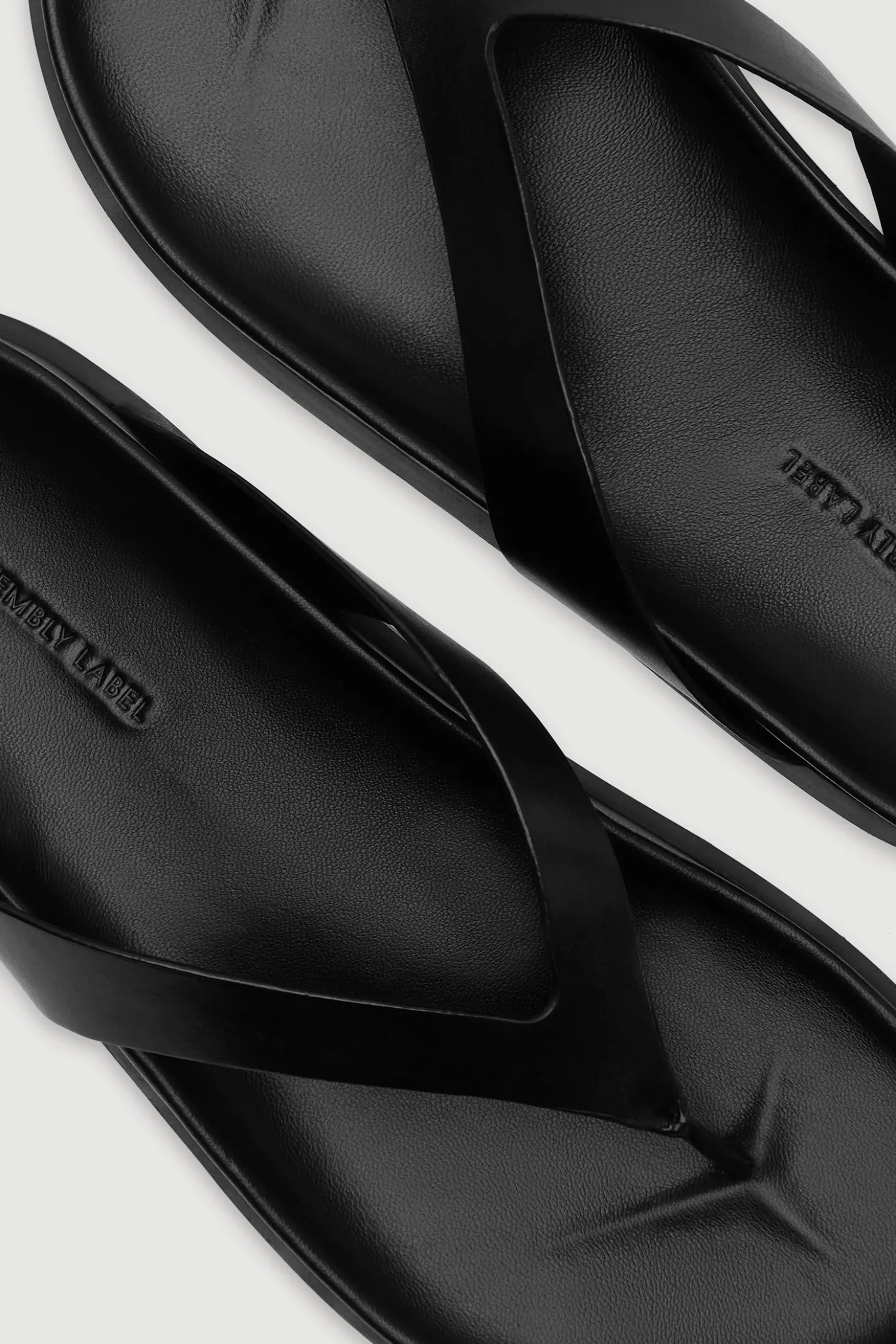 Mela Leather Thong