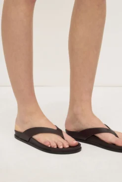 Mela Leather Thong