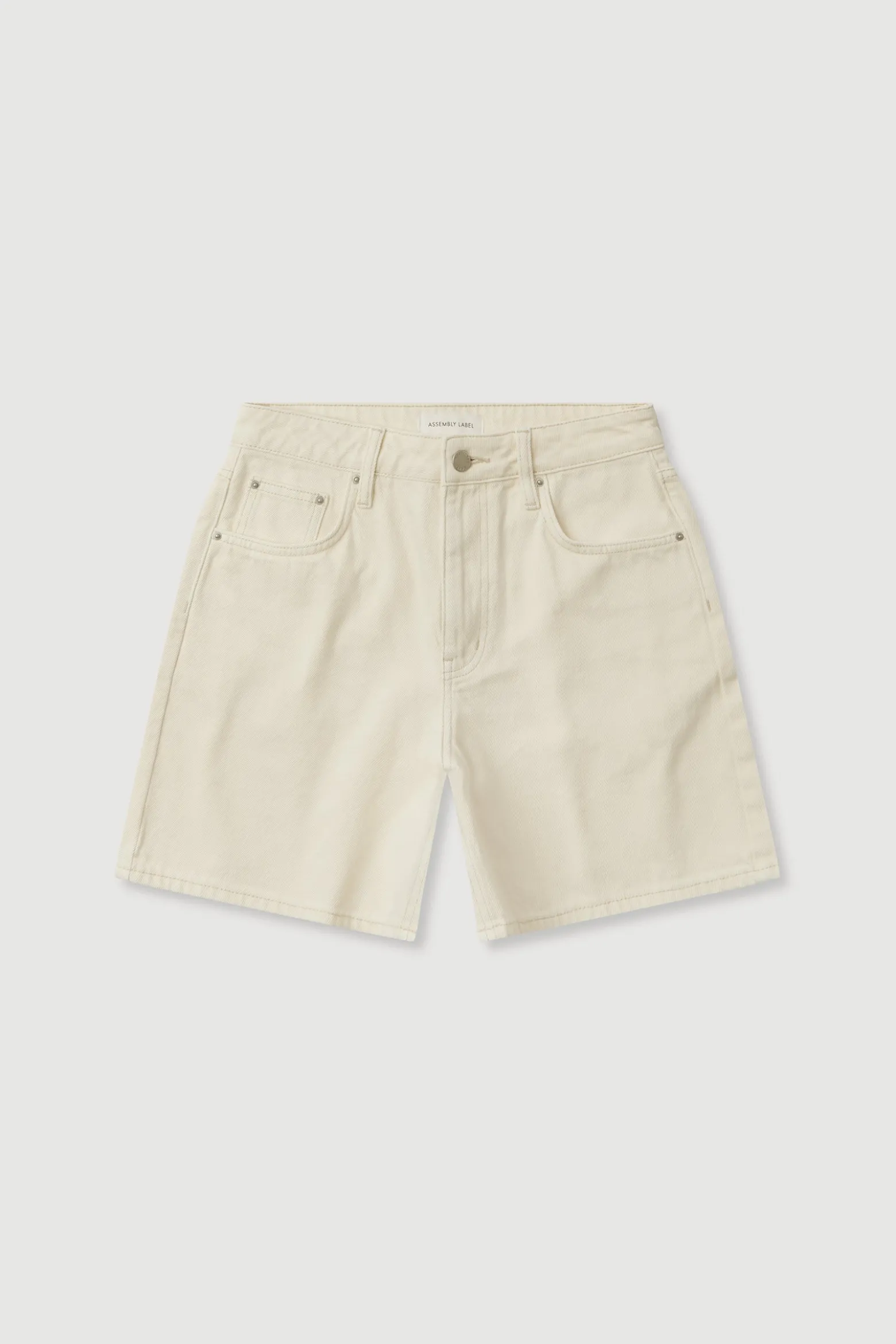Mid Rise Vintage Denim Short