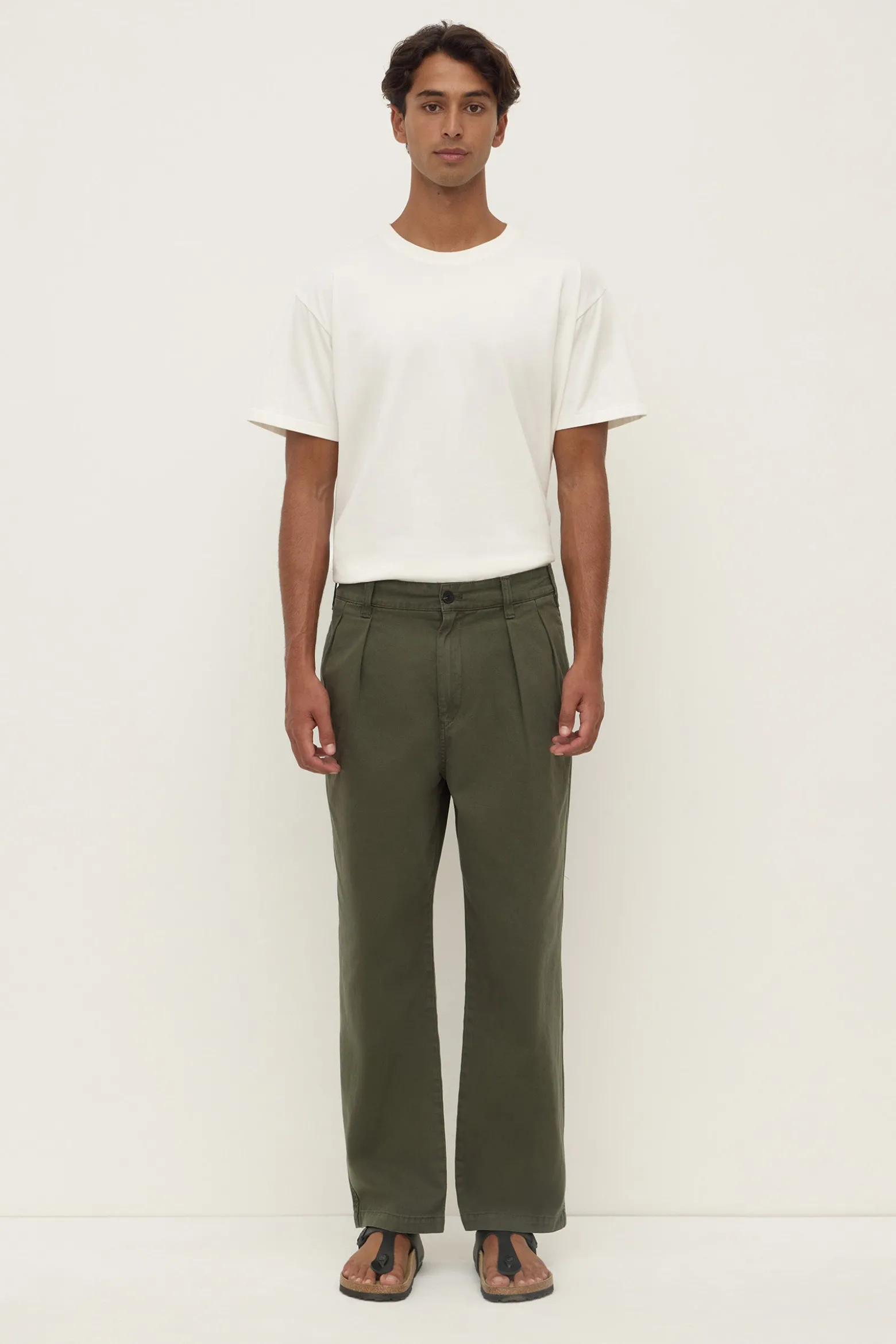 Miles Pleated Chino