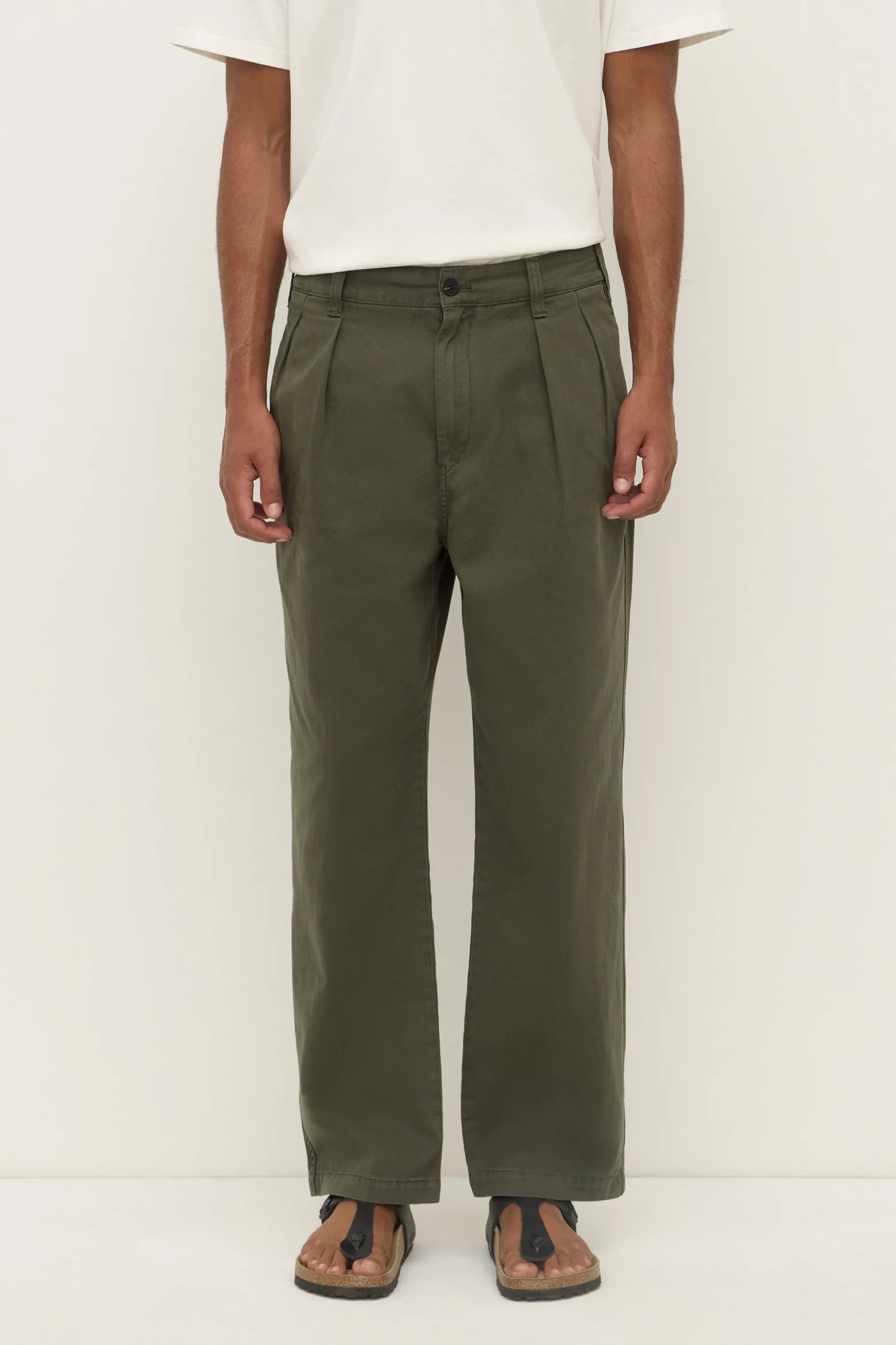 Miles Pleated Chino