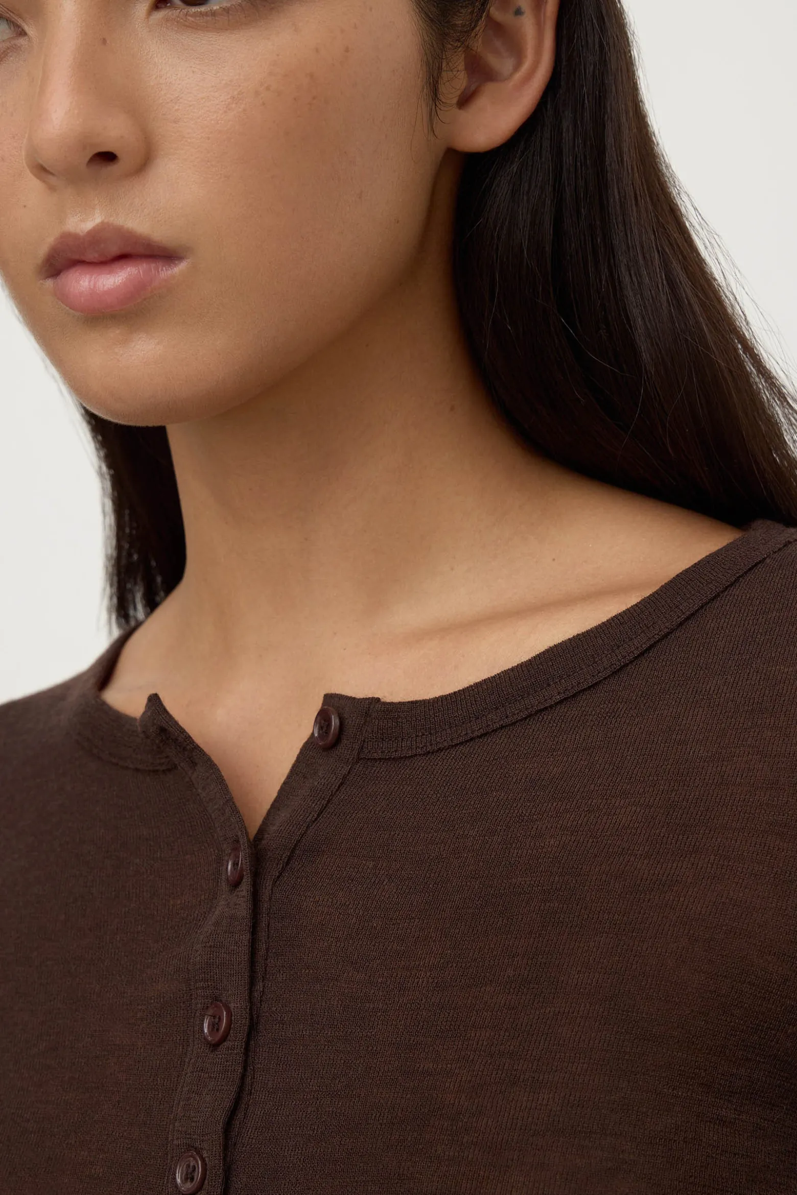 Nora Merino Wool Henley