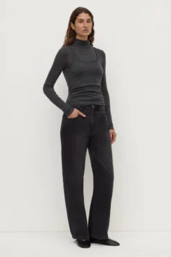 Nora Merino Wool Layered Turtleneck