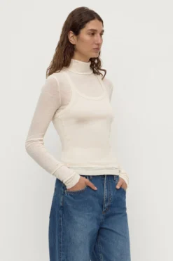 Nora Merino Wool Layered Turtleneck