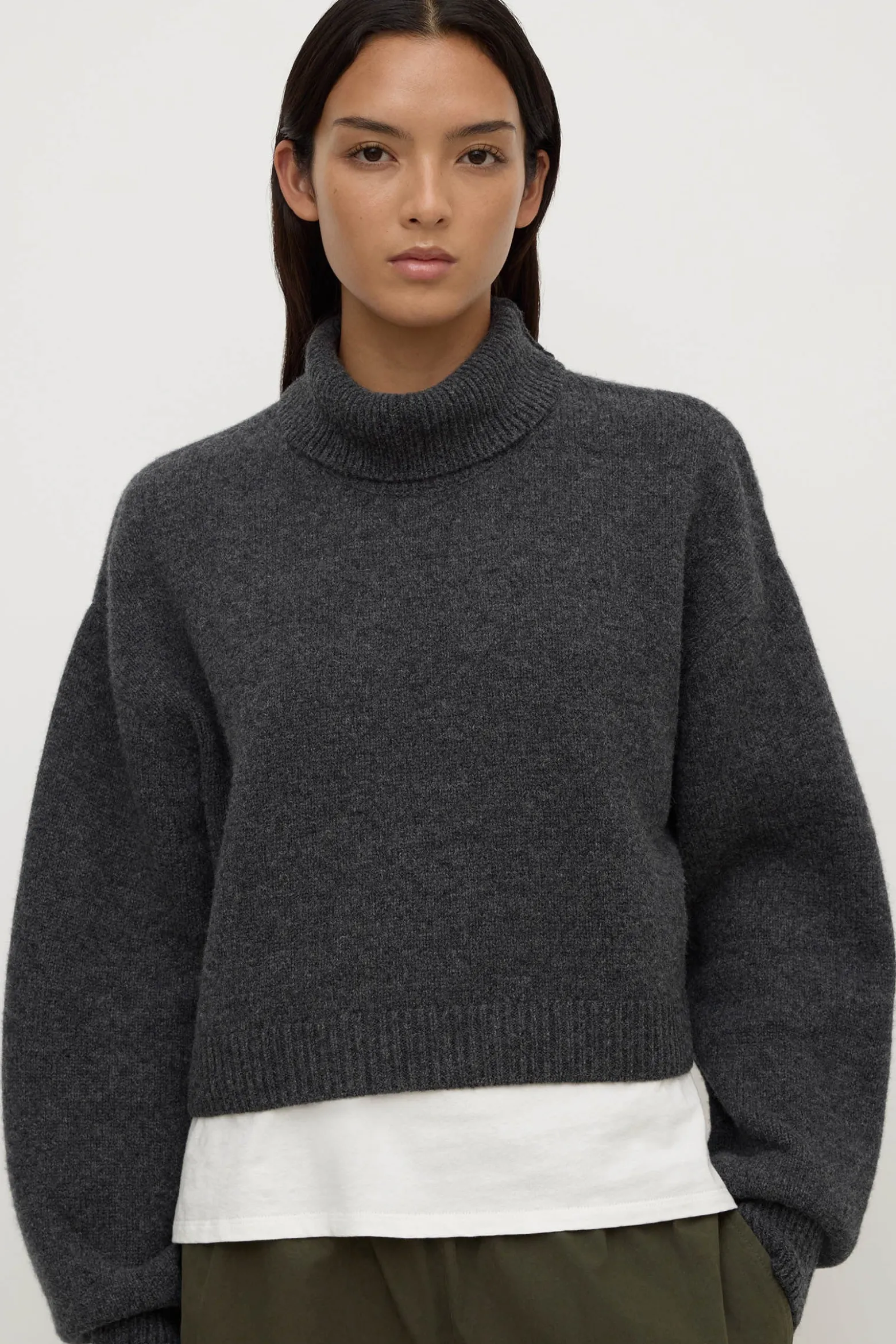 Paris Wool Cashmere Knit Turtleneck