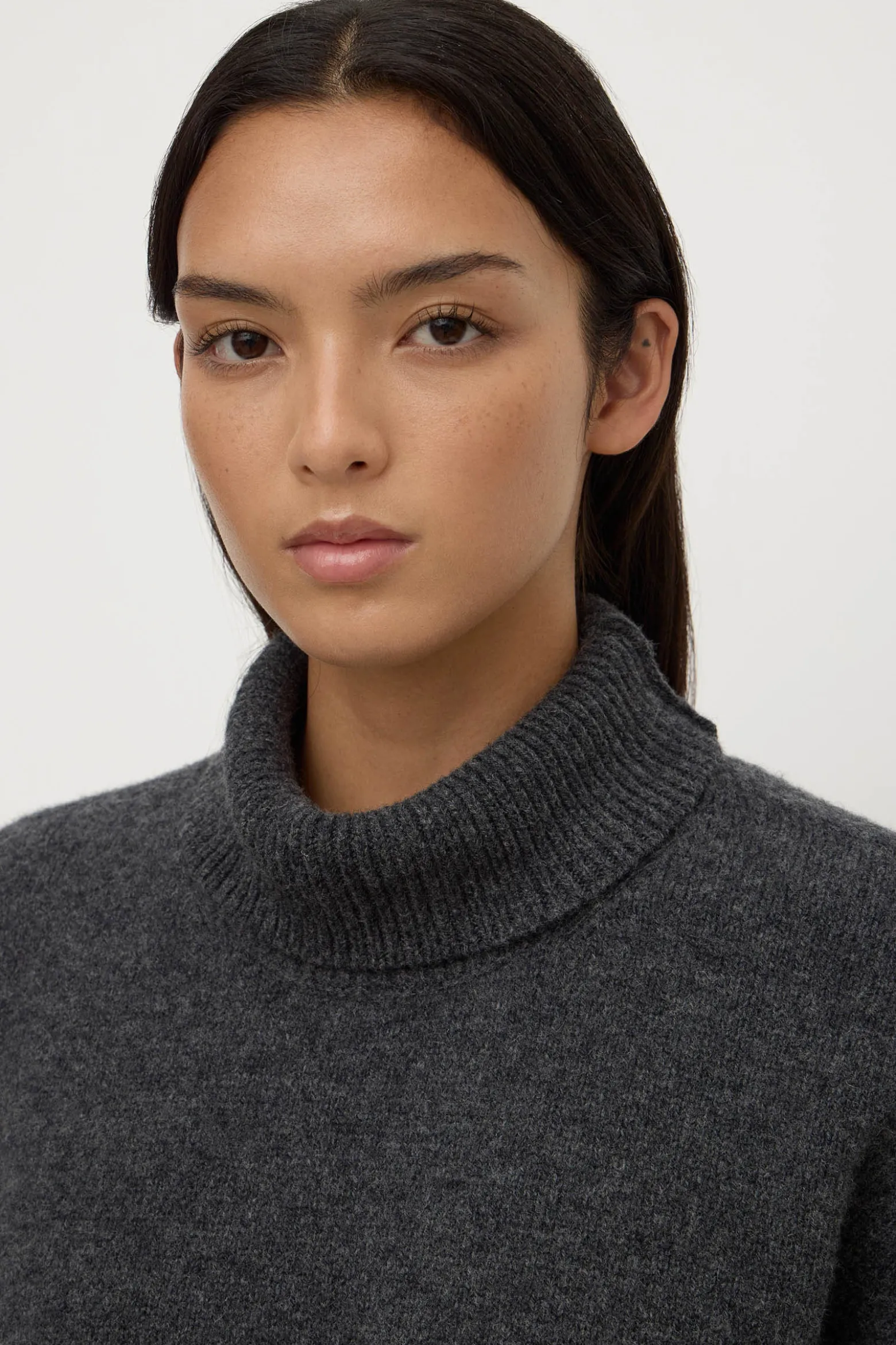 Paris Wool Cashmere Knit Turtleneck