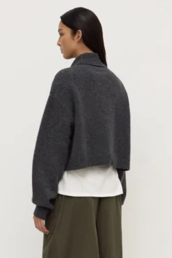 Paris Wool Cashmere Knit Turtleneck