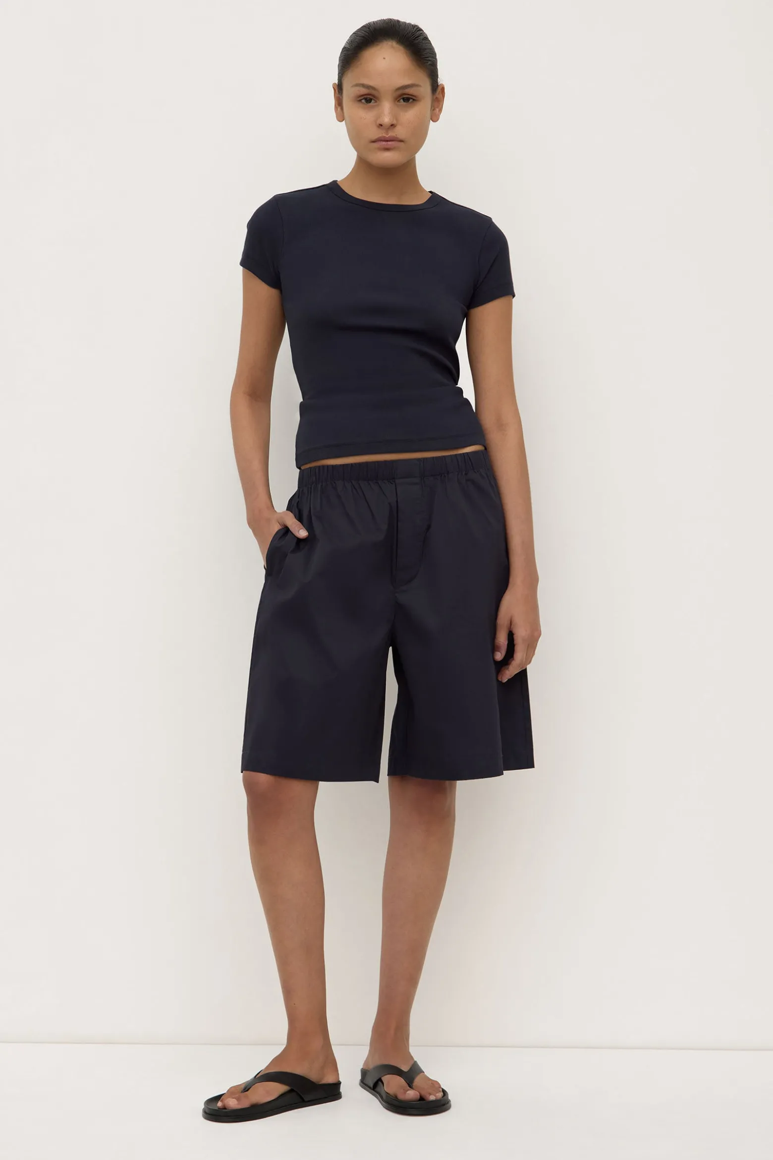 Riley Poplin Short