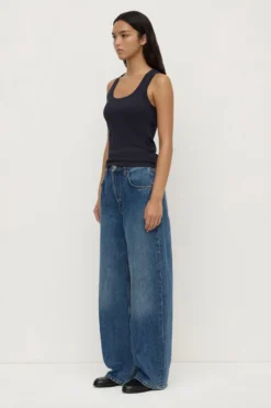 Robyn Scoop Neck Rib Tank