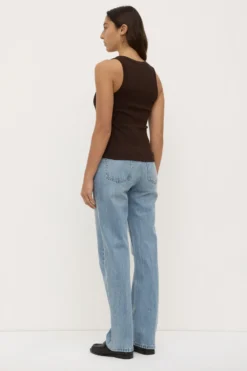 Robyn Scoop Neck Rib Tank