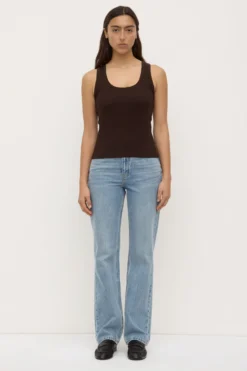 Robyn Scoop Neck Rib Tank