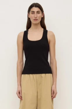 Robyn Scoop Neck Rib Tank