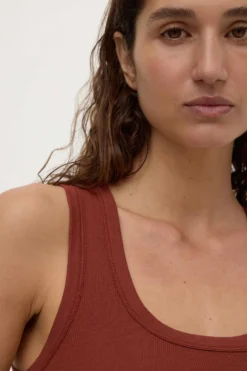 Robyn Scoop Neck Rib Tank