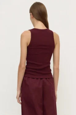 Robyn Scoop Neck Rib Tank