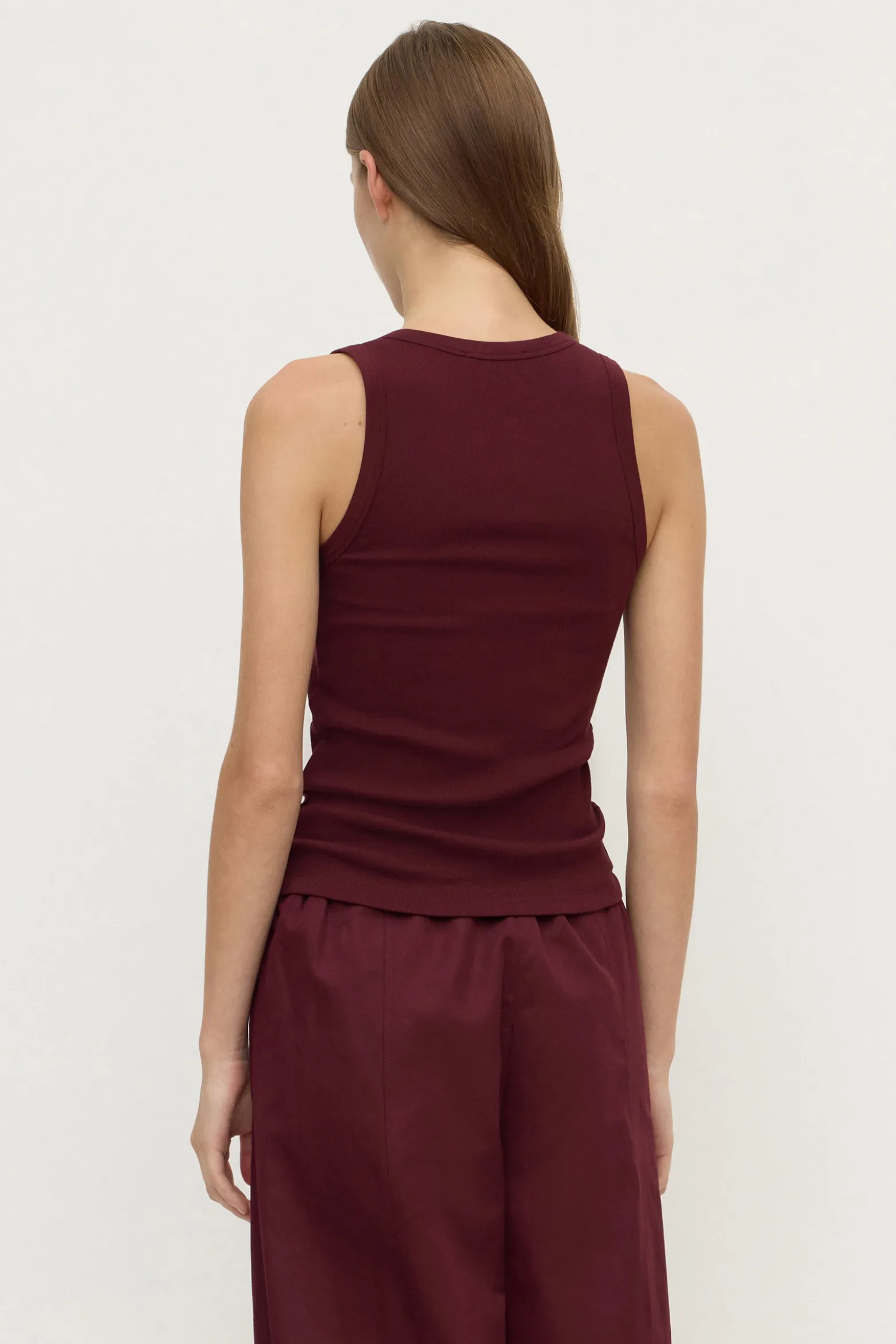 Robyn Scoop Neck Rib Tank