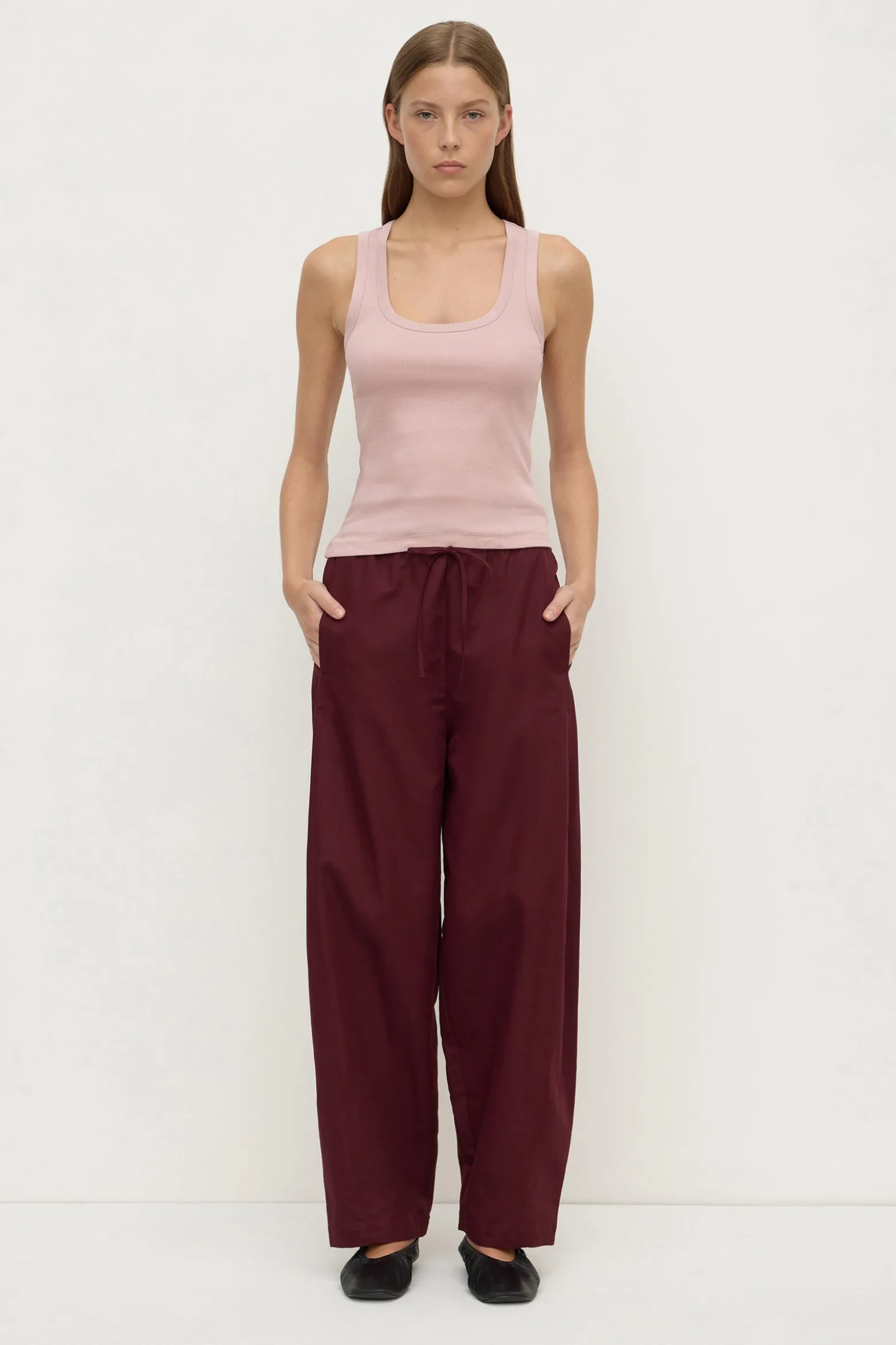 Robyn Scoop Neck Rib Tank